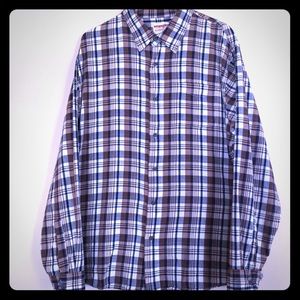 Wrangler Men’s Long Sleeve Plaid Shirt